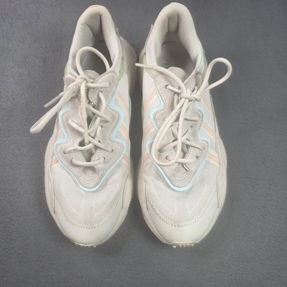 Adidas Ozweego Womens Sneakers Cream Pastel Blue Peach Mint EG0552
